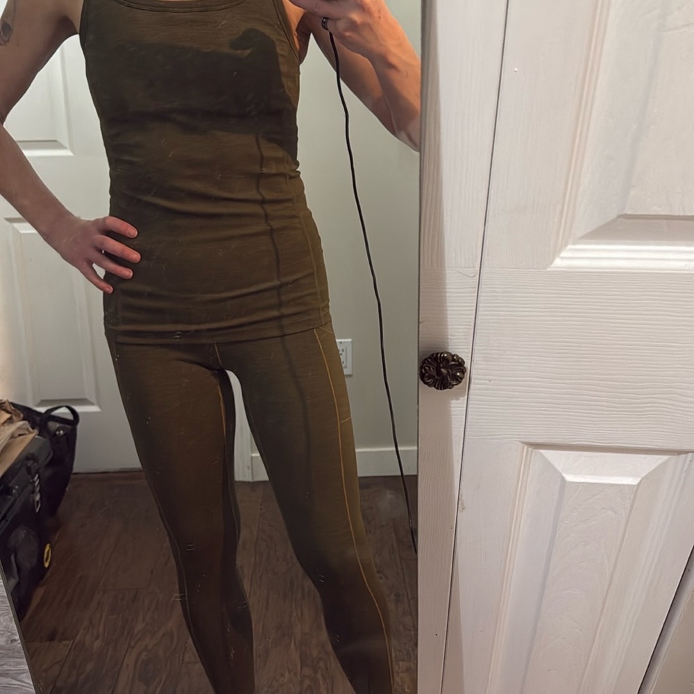 Olive Green Women's Jumpsuit